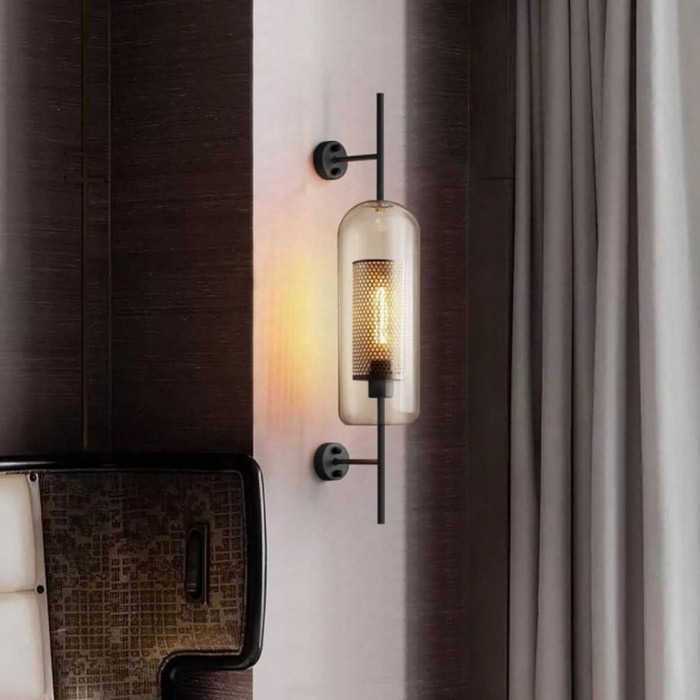 Tiffany Chiswick Glass Wall Lights Indoor for Bedroom Living Room