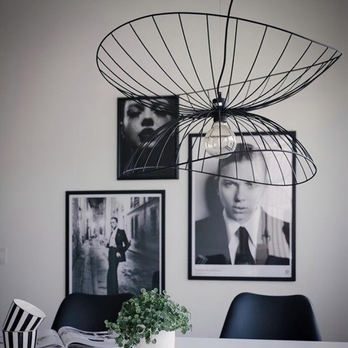 Металлический подвесной светильник