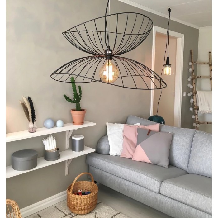 Металлический подвесной светильник