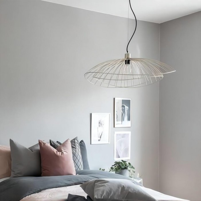 Металлический подвесной светильник