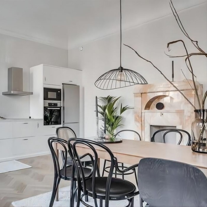 Металлический подвесной светильник