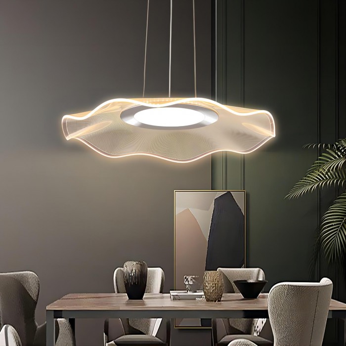Modern LED lotus leaf  Chandelier