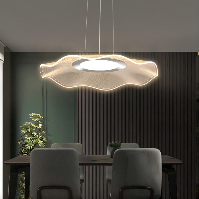 Modern LED lotus leaf  Chandelier