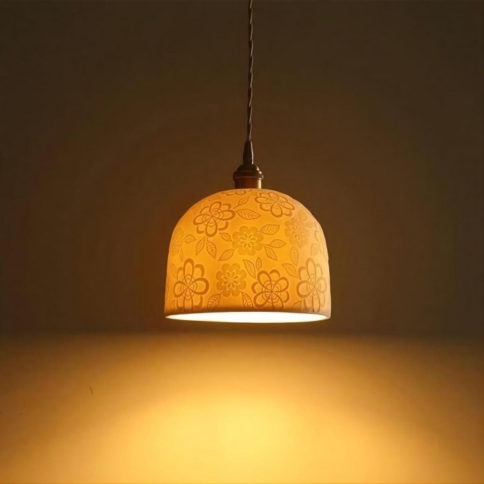 Ceramic Hanging Lamp