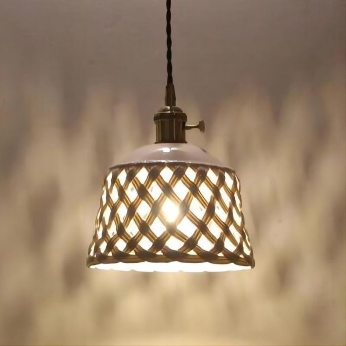 Лампа современного стиля белая керамическая подвесная соответствующая для живущей комнаты