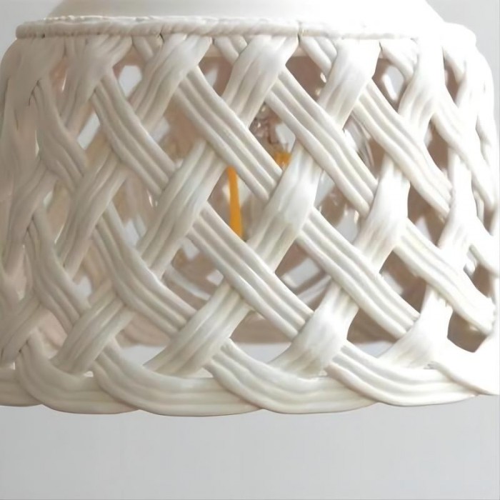 Лампа современного стиля белая керамическая подвесная соответствующая для живущей комнаты