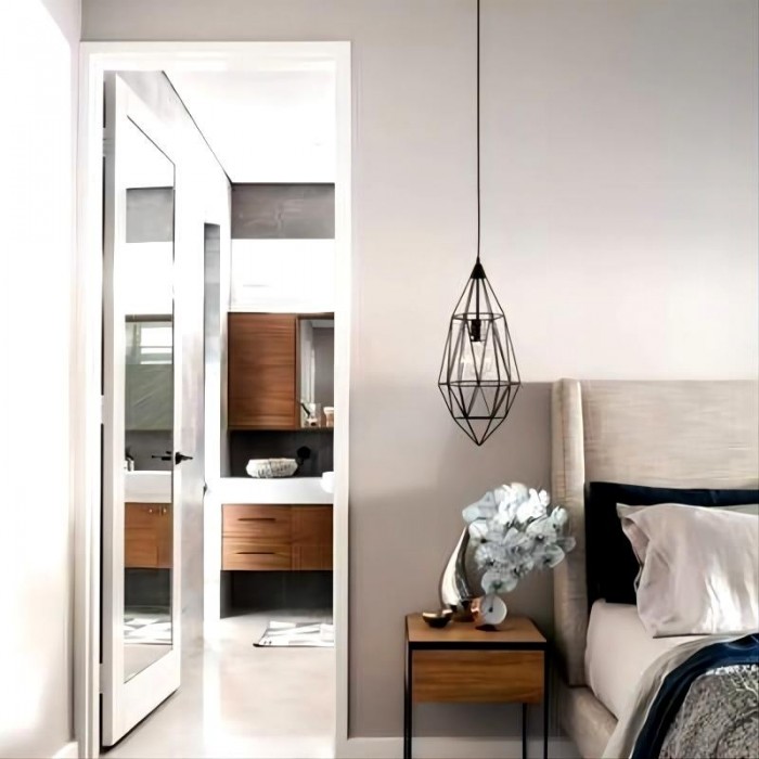 Diamond pendant lamp