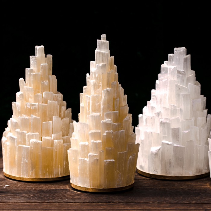 Bamboo shoots Ore Battery LED Table Lamp