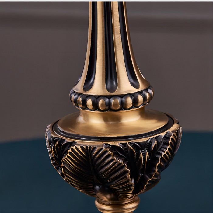 Vintage luxury brass table lamp