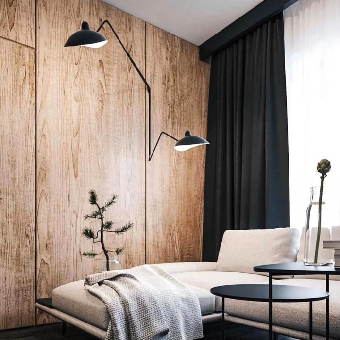 Serge Mouille Wall Lamp