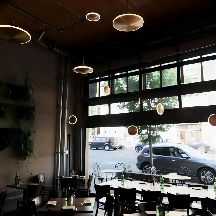 Chrona Dish hanging lamp