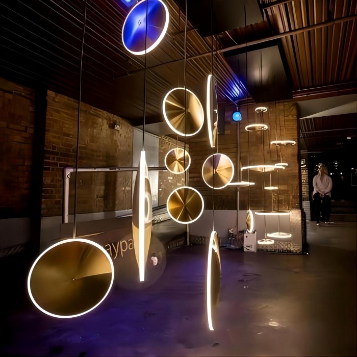 Chrona Dish hanging lamp