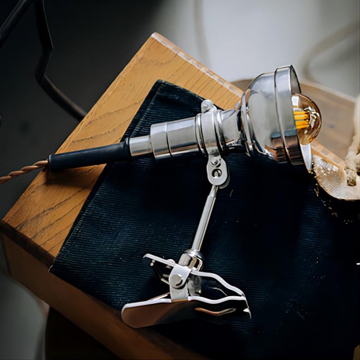 Vintage clip-on industrial lamp Series