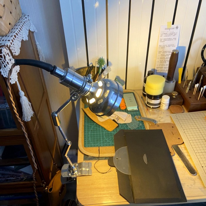 Vintage clip-on industrial lamp Series