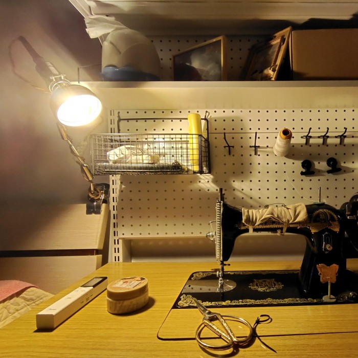 Vintage clip-on industrial lamp Series