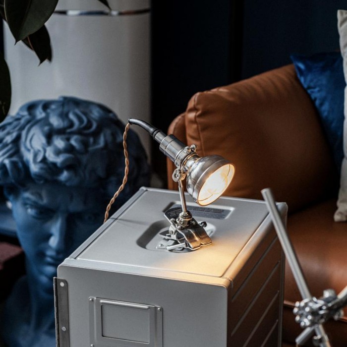 Vintage clip-on industrial lamp Series