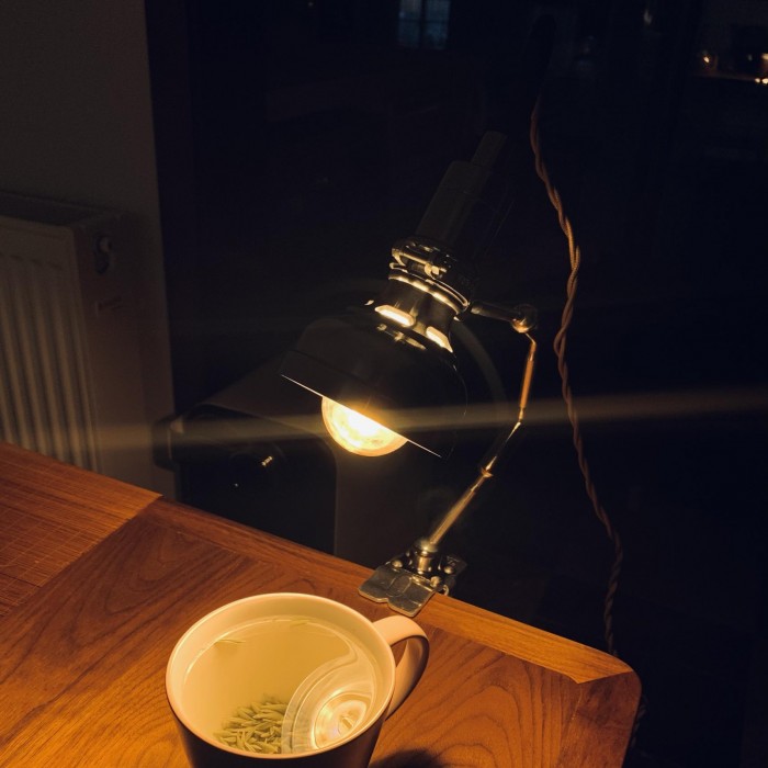 Винтажная промышленная лампа с клипсой Серия