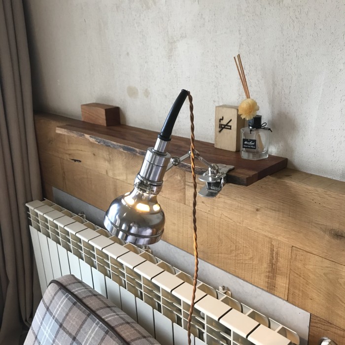 Vintage clip-on industrial lamp Series