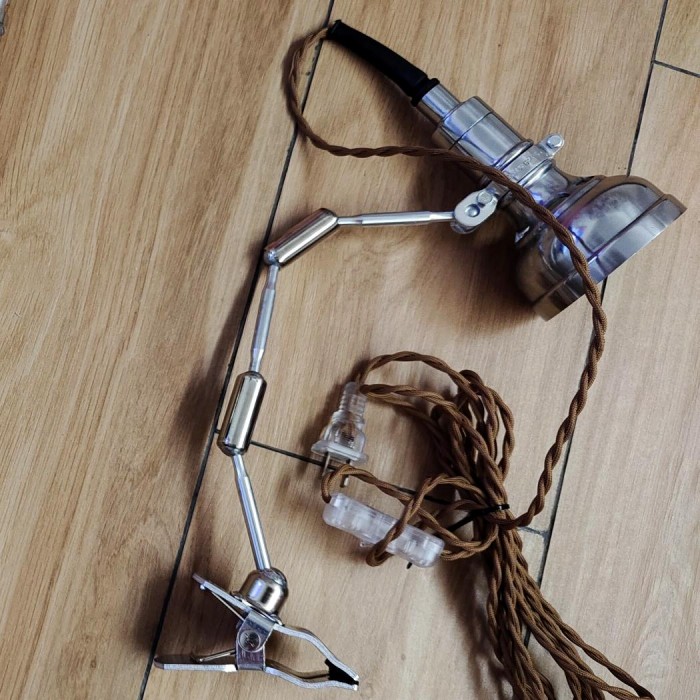 Vintage clip-on industrial lamp Series