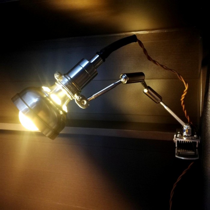 Vintage clip-on industrial lamp Series