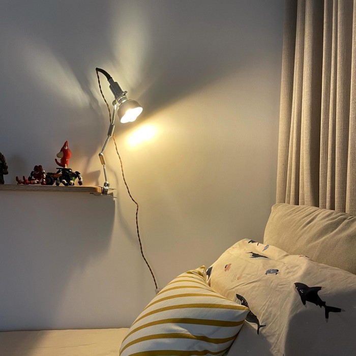 Vintage clip-on industrial lamp Series