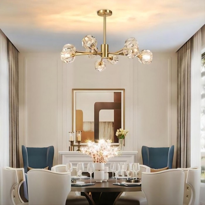 Boule De Cristal Round Chandelier