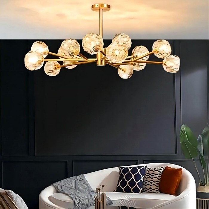 Boule De Cristal Round Chandelier