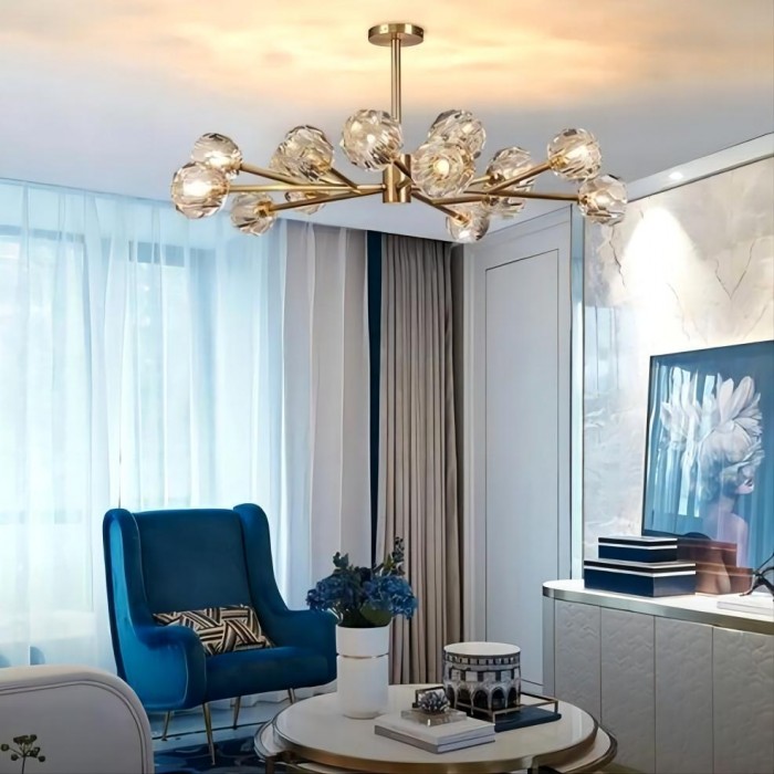 Boule De Cristal Round Chandelier