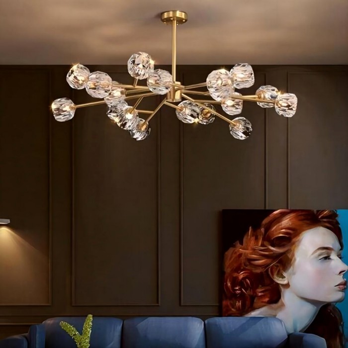 Boule De Cristal Round Chandelier