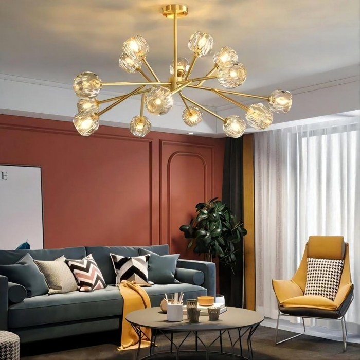 Boule De Cristal Round Chandelier