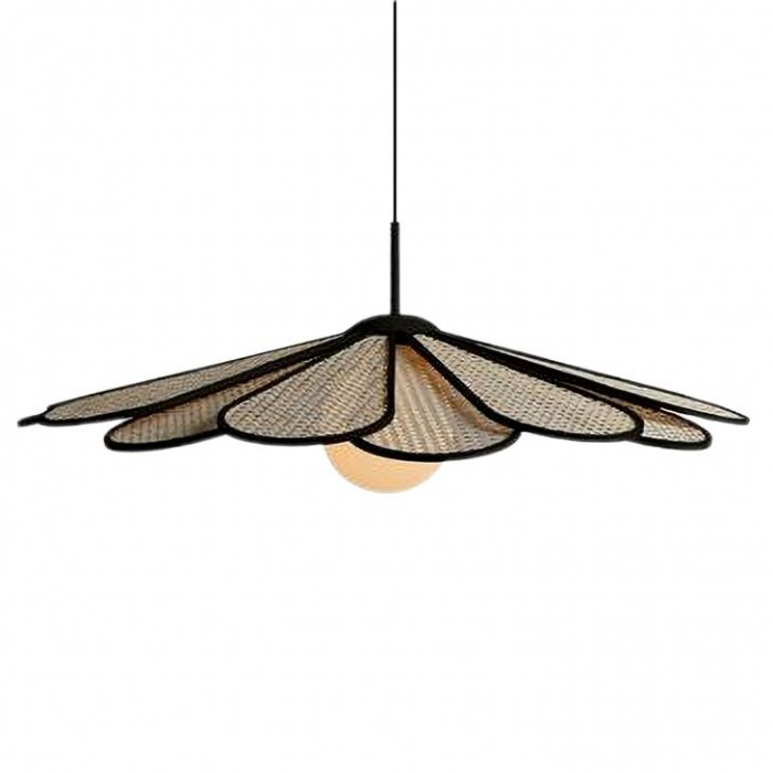 Japanese Rattan Pendant Lamp