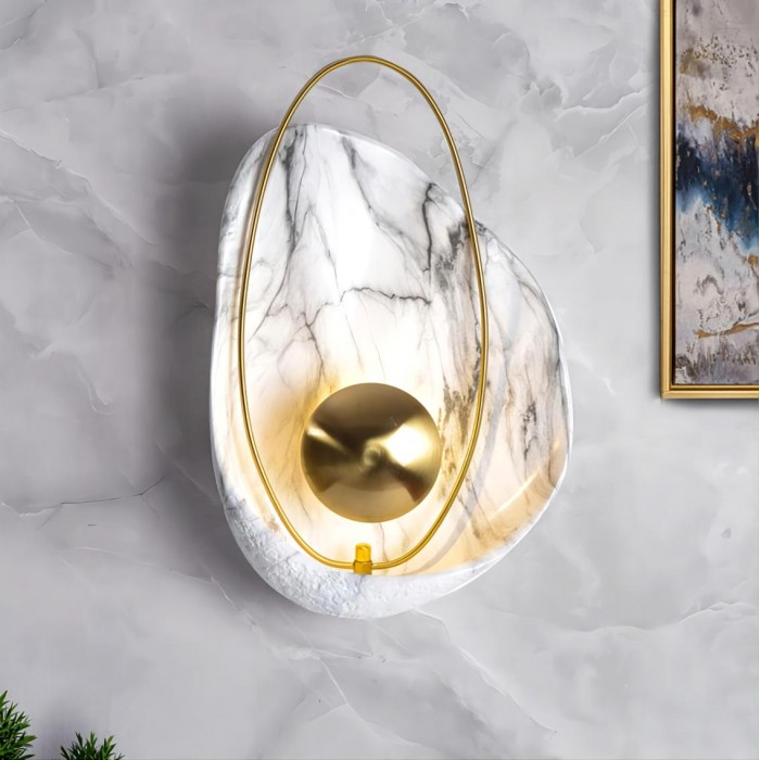Pearl wall lamp