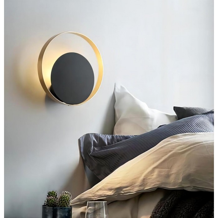 Circle wall lamp