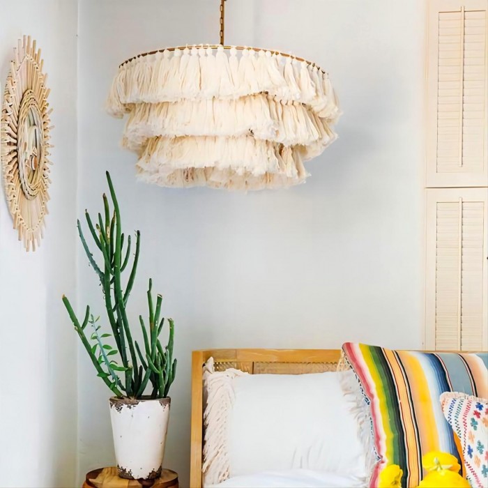 Fela Tassel Chandelier