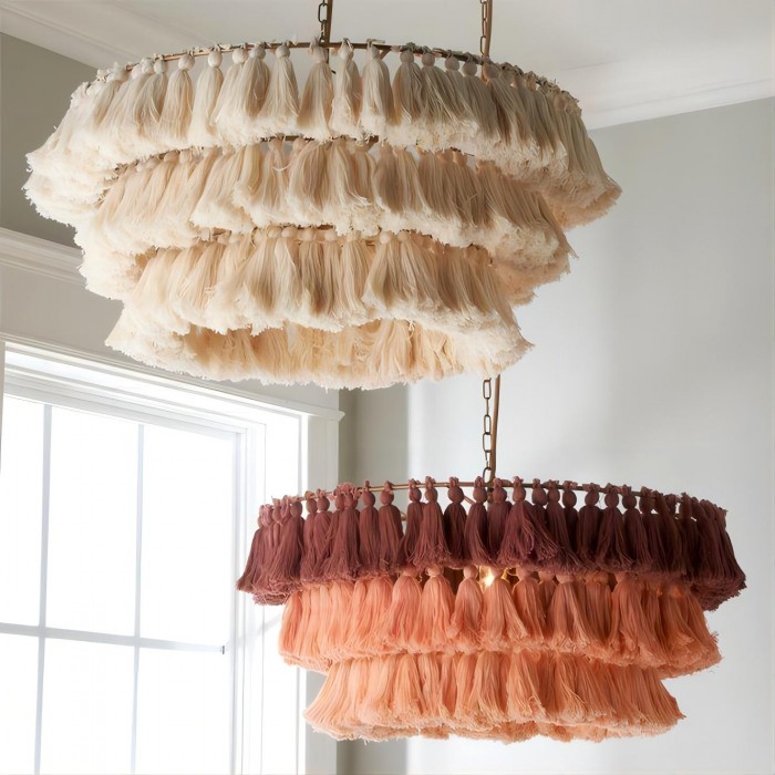 Fela Tassel Chandelier