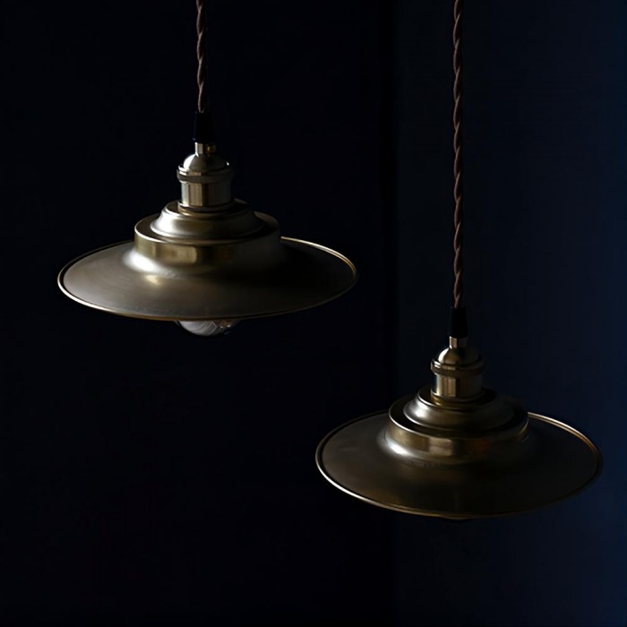 Винтажная подвесная лампа со светодиодной лампой