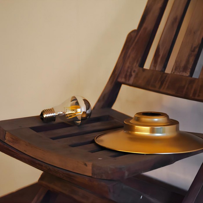 Винтажная подвесная лампа со светодиодной лампой