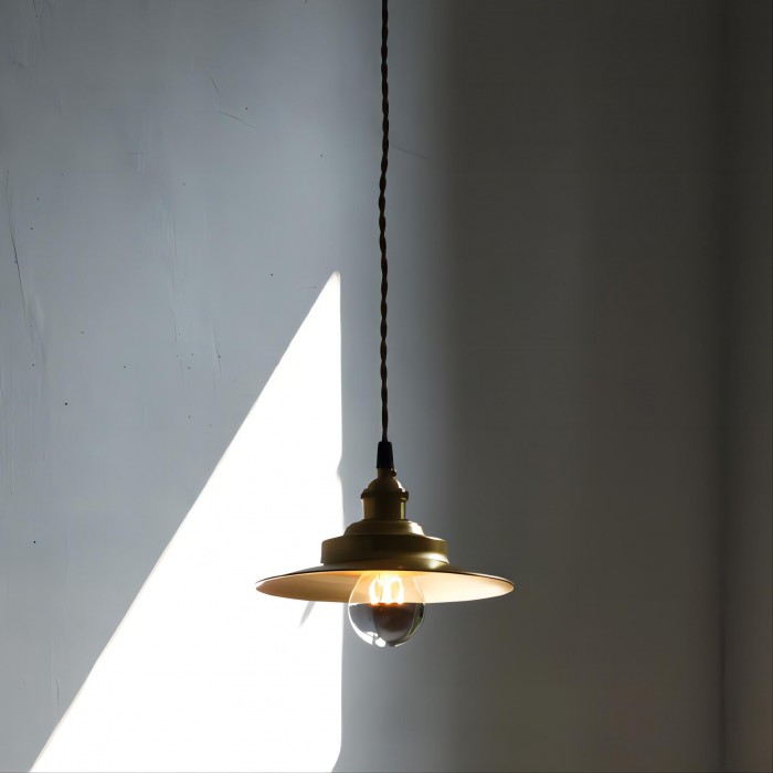 Винтажная подвесная лампа со светодиодной лампой