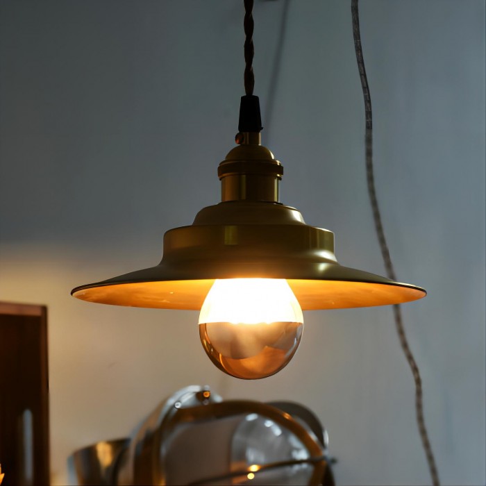 Винтажная подвесная лампа со светодиодной лампой