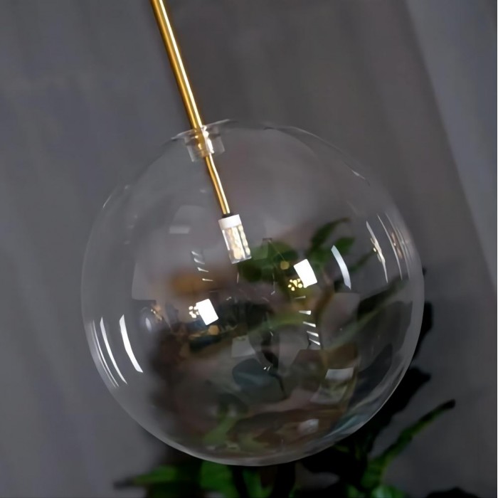 Glass balls hanging lamp