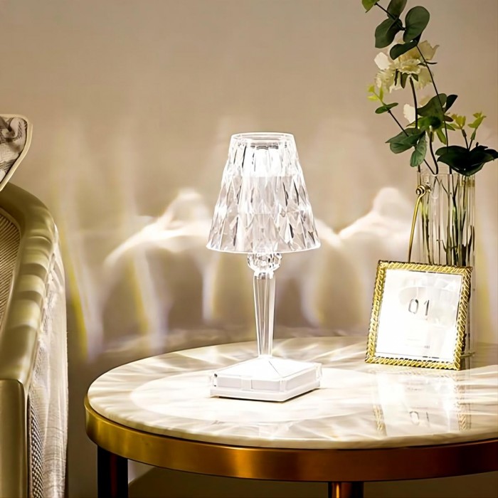 Battery LED Table Lamp