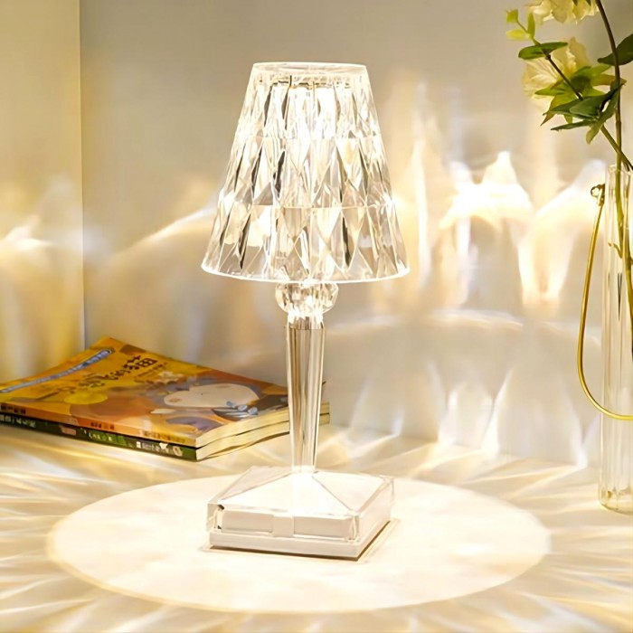 Battery LED Table Lamp