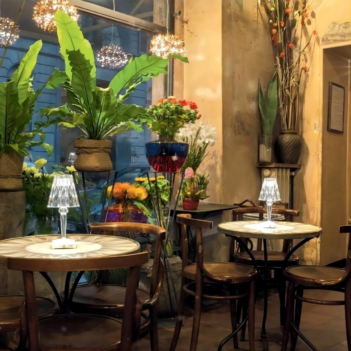 Battery LED Table Lamp