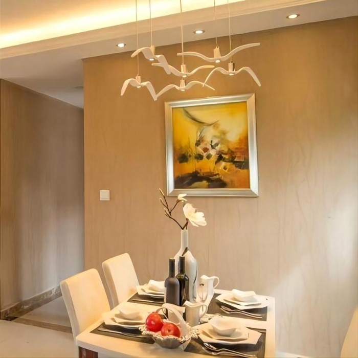 Night Birds Hanging Lamp