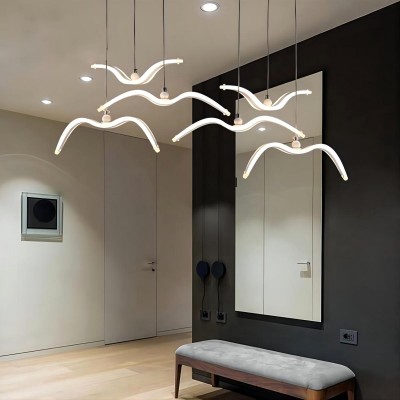 Night Birds Hanging Lamp