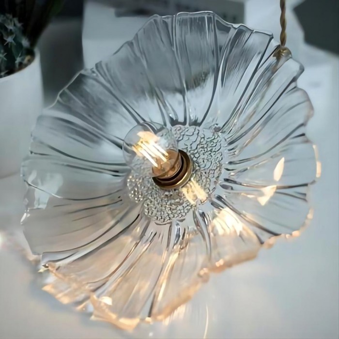 Tiffany Modern Glass Pendant Lights with Art Glass Shades for Kitchen