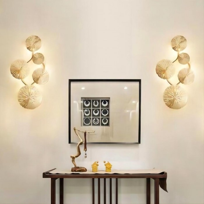 Lotus Leaf wall lamp