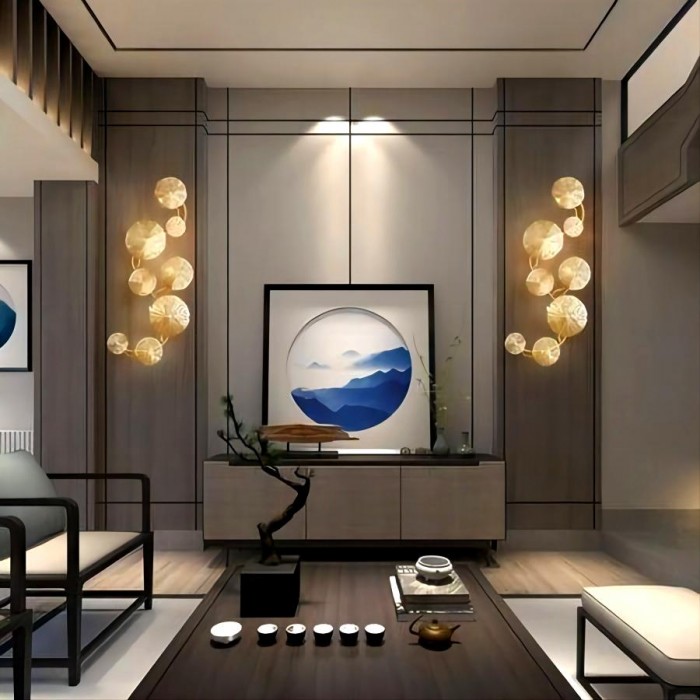 Lotus Leaf wall lamp