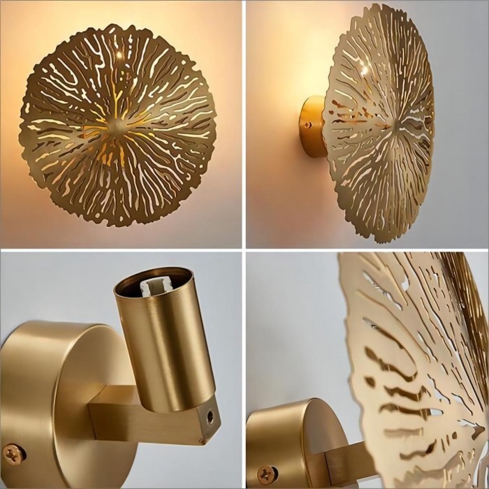 Lotus Leaf wall lamp