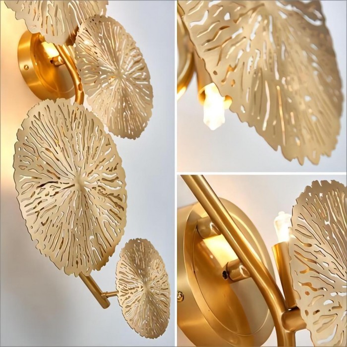 Lotus Leaf wall lamp